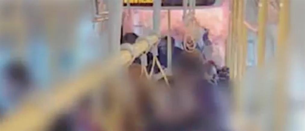 Η στιγμή της έκρηξης της “Μητέρας του Σατανά” στο μετρό του Λονδίνου (βίντεο)