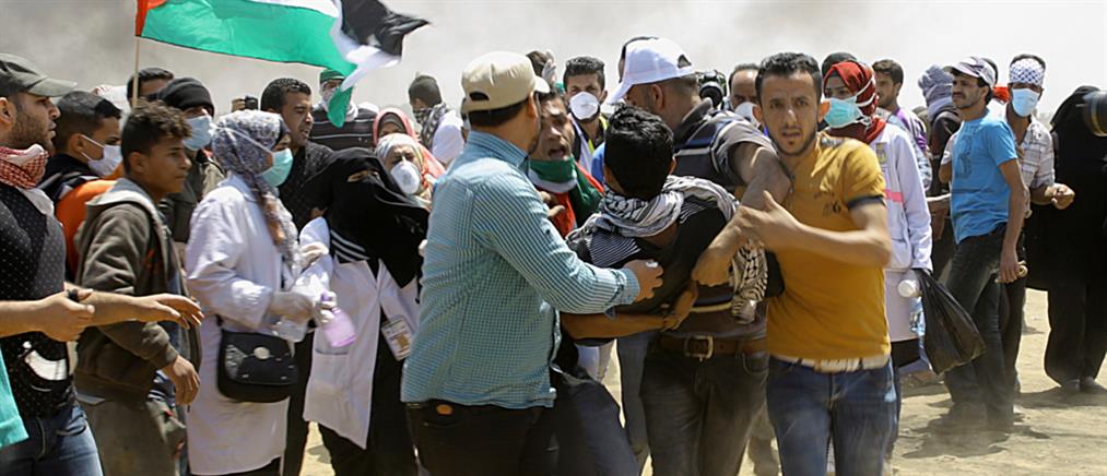 Βούτσης: ειρηνικοί Παλαιστίνιοι διαδηλωτές σφαγιάστηκαν από τα ισραηλινά στρατεύματα
