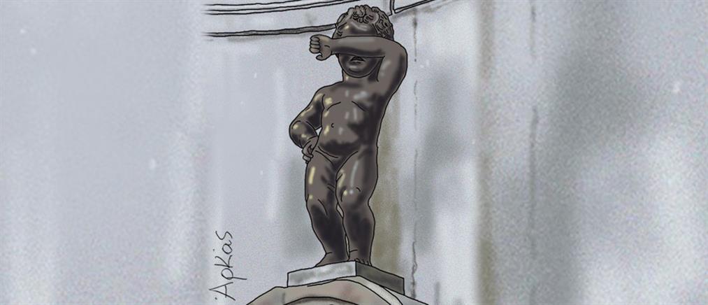 Συγκλονίζει το σκίτσο του Αρκά για τις Βρυξέλλες