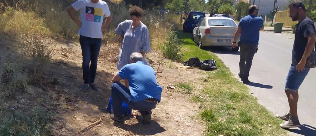 Φωτιά στη Θέρμη: Εντοπίστηκαν ύποπτες συσκευασίες (εικόνες)