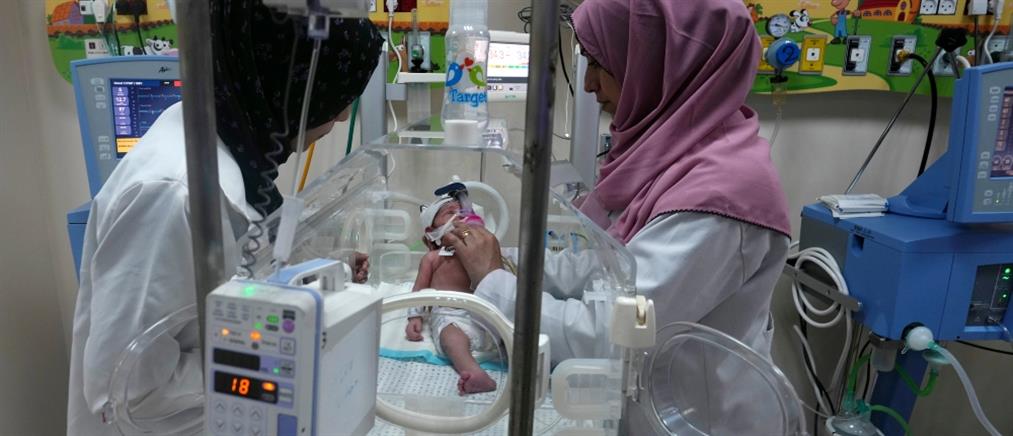 Γάζα: Πέθανε βρέφος σε θερμοκοιτίδα - Δεκάδες μωρά κινδυνεύουν λόγω έλλειψης οξυγόνου