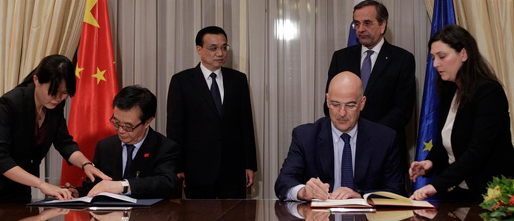 Μνημόνια συνεργασίας και συμφωνίες μεταξύ Ελλάδας και Κίνας