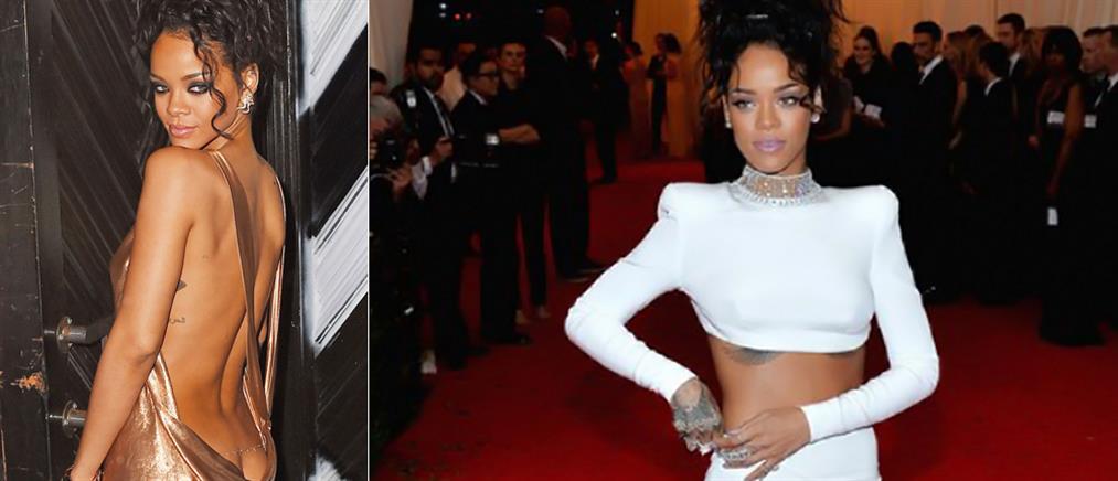 Σούπερ σέξι εμφάνιση της Rihanna στο πάρτι του Costume Met Gala