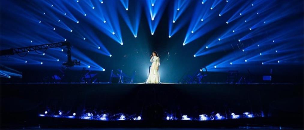 Eurovision 2022: Η εμφάνιση της Αμάντα στη γενική πρόβα του ημιτελικού (βίντεο)
