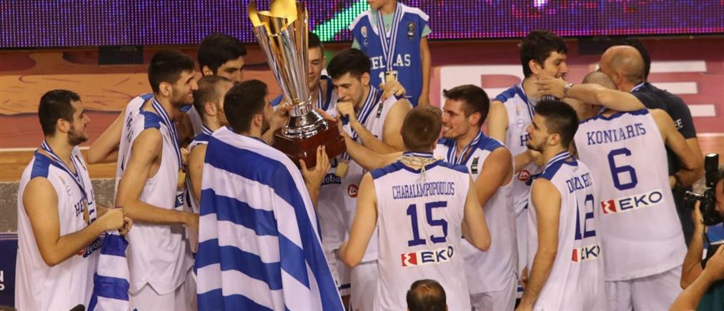 Eurobasket U20: Στην κορυφή της Ευρώπης η Ελλάδα