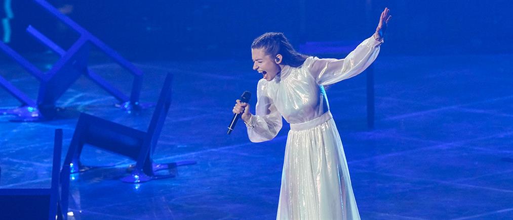 Eurovision - Αμάντα Γεωργιάδη: Η εμφάνισή της στον ημιτελικό (βίντεο)