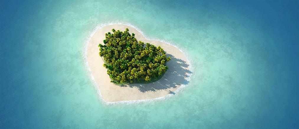 Γνωρίστε τα νησιά που έχουν σχήμα καρδιάς!