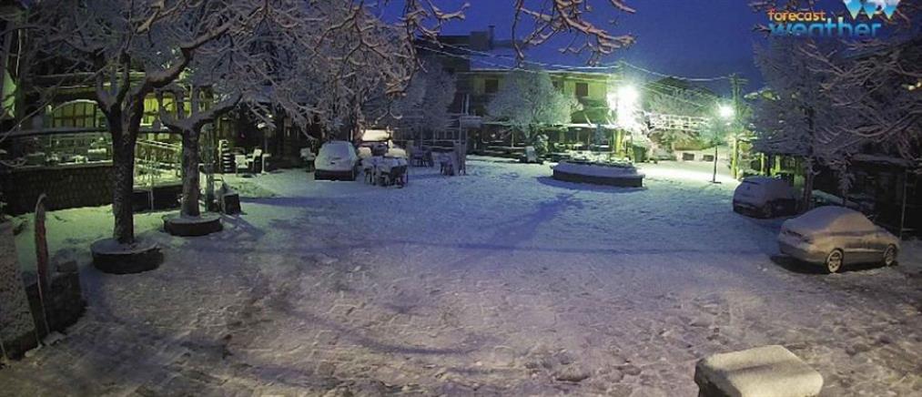 Χιόνια στη βόρεια Ελλάδα (εικόνες)