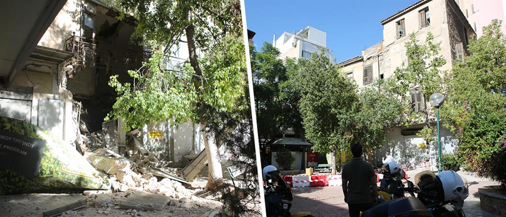 “Καμπανάκι κινδύνου” για τα ετοιμόρροπα κτήρια στην Αθήνα (βίντεο)