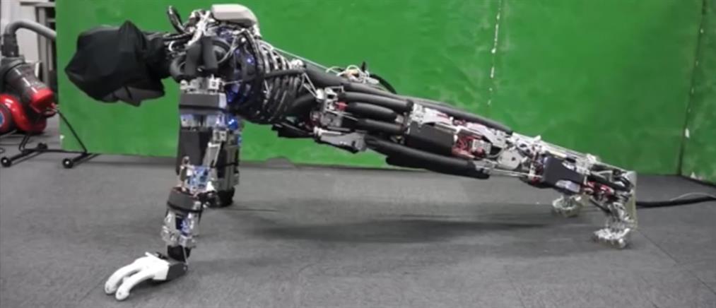 Δείτε το πρώτο ρομπότ που κάνει push-up και... ιδρώνει! (βίντεο)