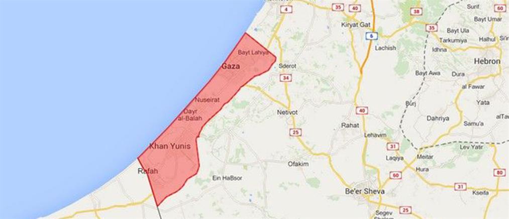 Γνωρίστε το μέγεθος της Γάζας - δεν ξεπερνά σε έκταση τη Ζάκυνθο