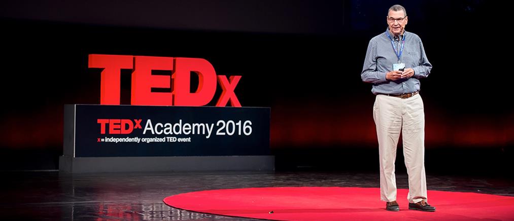 Ο Πρόεδρος του Αμερικανικού Κολλεγίου Ελλάδος στο TEDxAcademy 2016