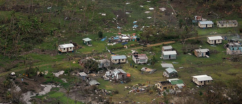 Τραγικός ο απολογισμός του κυκλώνα που έπληξε τα νησιά Φίτζι