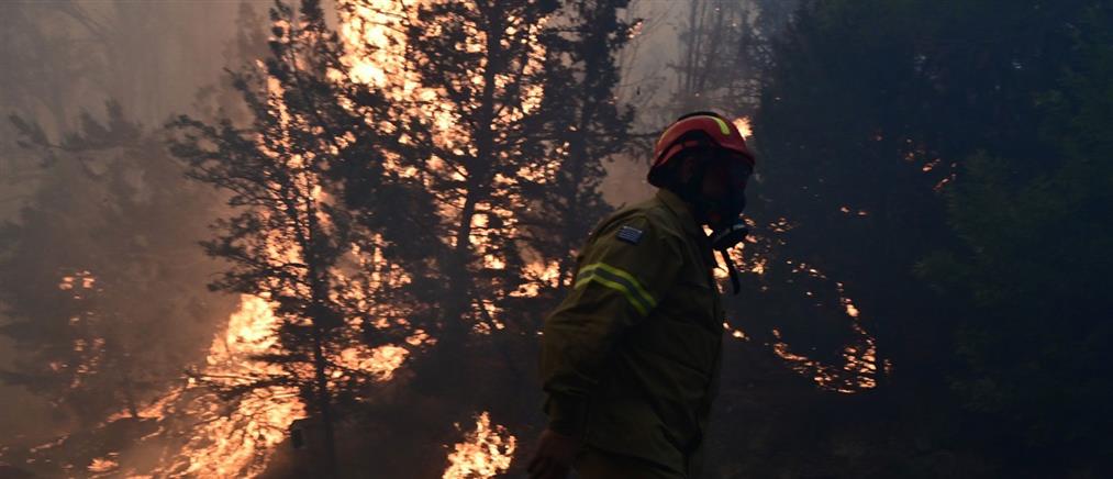 Φωτιά στον Βαρνάβα: Εισαγωγές σε νοσοκομεία λόγω των έντονων καπνών