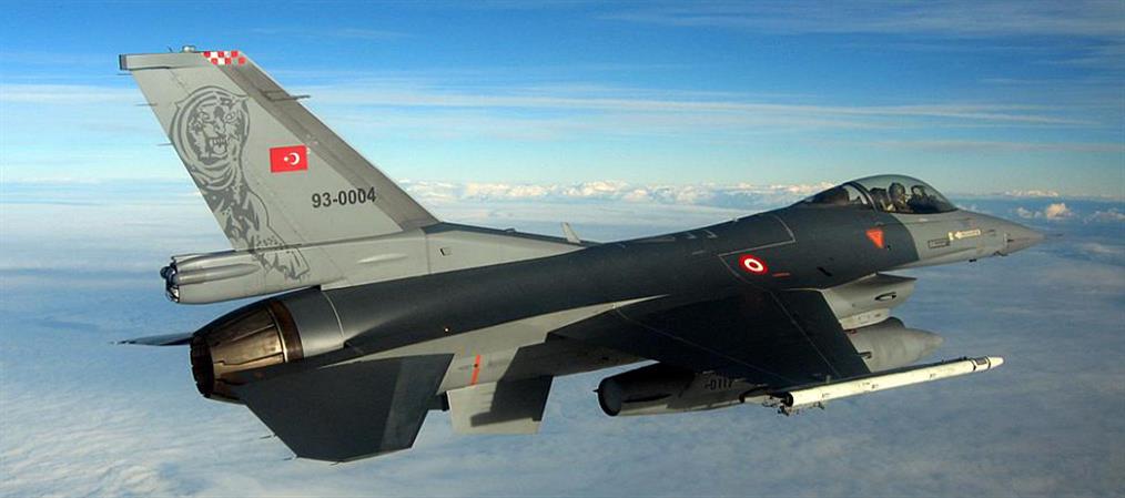 Ελληνοτουρκικά: υπερπτήσεις τουρκικών F-16 πάνω από Παναγιά και Οινούσσες
