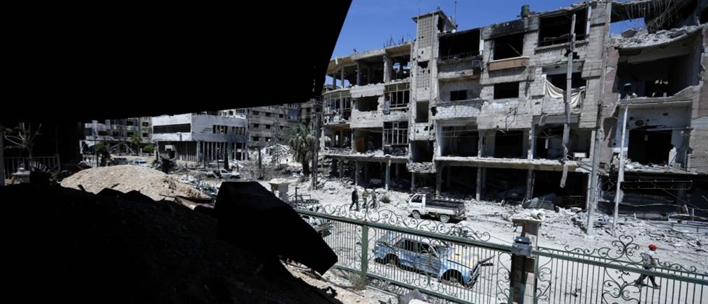 Πύραυλοι αναχαιτίστηκαν στη Χομς της Συρίας