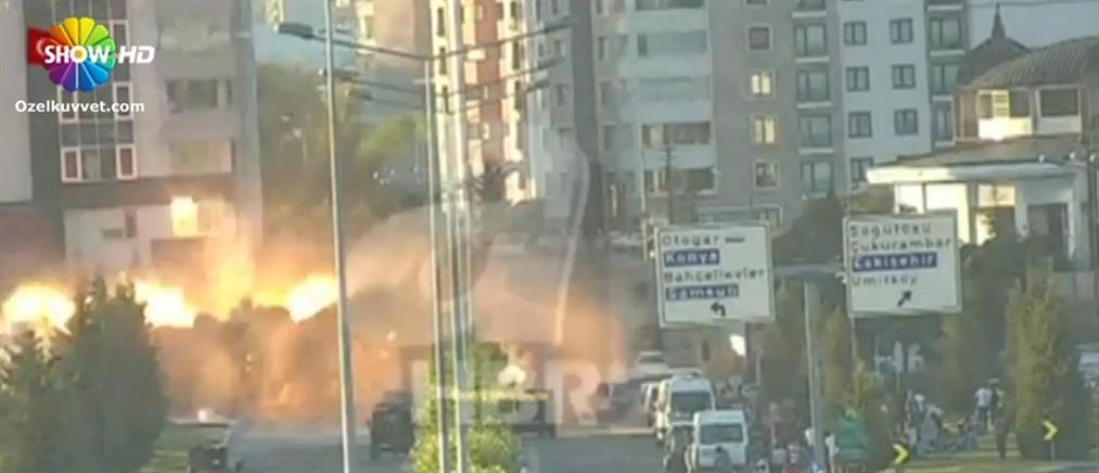 Bίντεο ντοκουμέντο από την επίθεση F16 στο τουρκικό Προεδρικό Μέγαρο