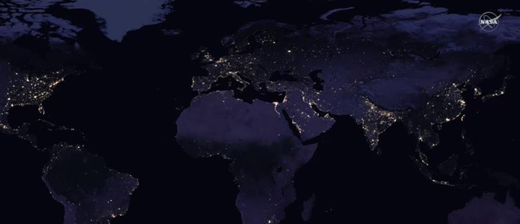 Εντυπωσιακές εικόνες από τη NASA: Η νύχτα γίνεται μέρα στις μεγαλουπόλεις