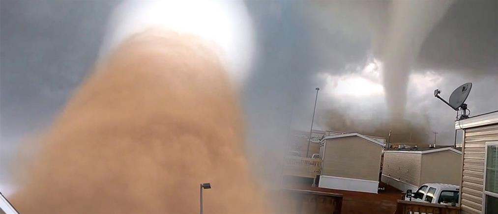 Συγκλονιστικό βίντεο με τυφώνα στη Βόρεια Ντακότα!