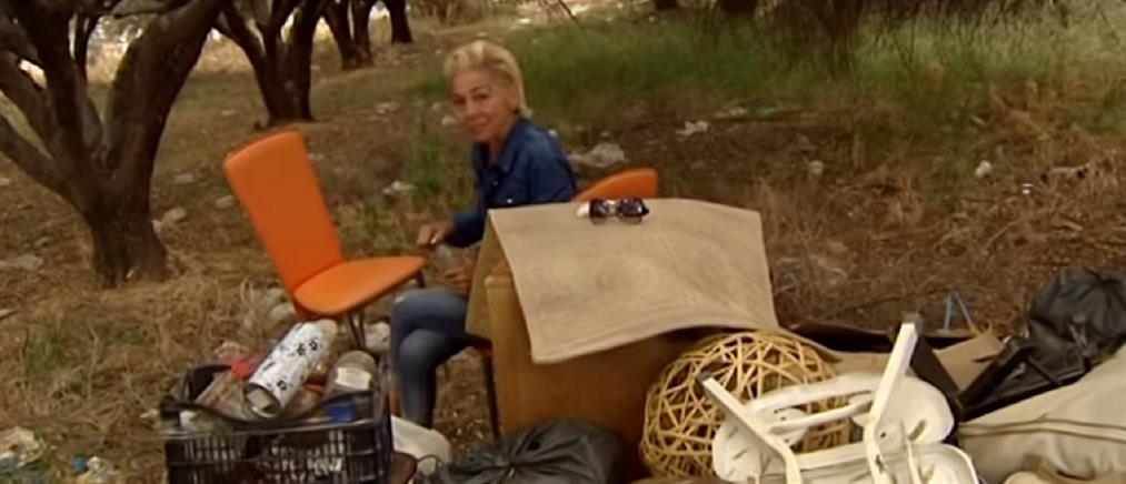 Κρήτη: την πέταξαν στο δρόμο για ένα ενοίκιο (βίντεο)