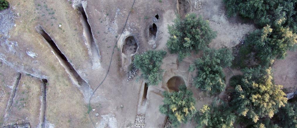 Νεμέα: Αποκαλύφθηκαν ασύλητοι τάφοι στο μυκηναϊκό νεκροταφείο (εικόνες)