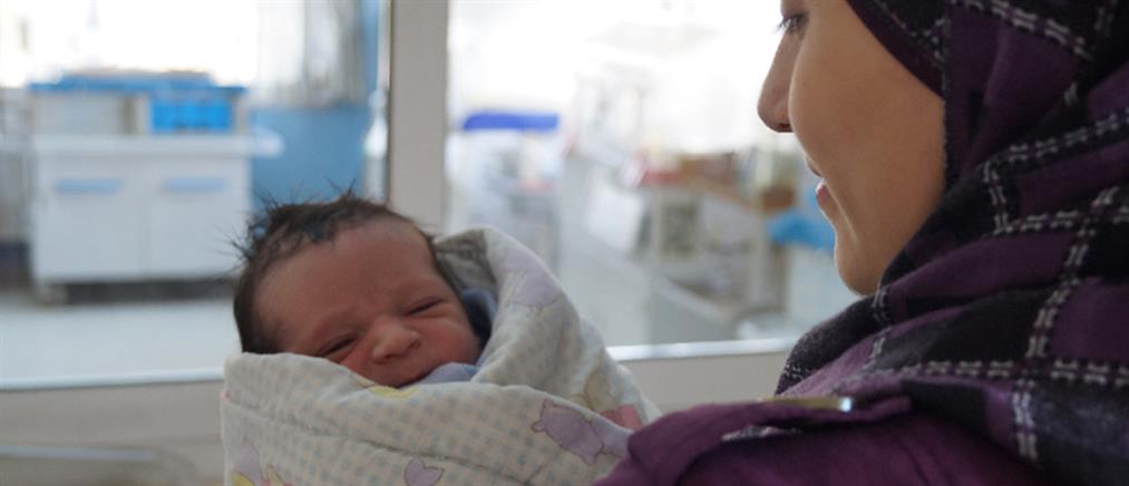 Συρία: Γυναίκα της κοινότητας Γεζίντι γέννησε πεντάδυμα
