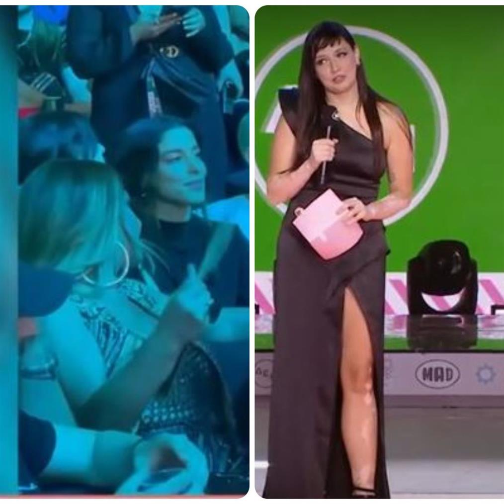 Μαρίνα Σάττι: Η αντίδρασή της την ώρα που ακούει την Αθηναΐδα Νέγκα να μιλάει για "χασμουρητό" στα ΜAD VMA 2024