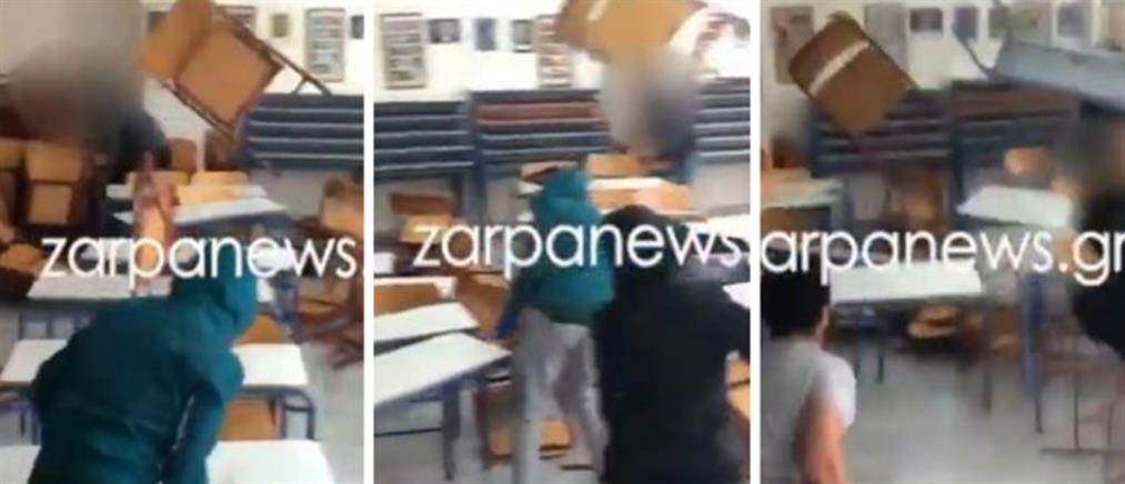 Μαθητές βανδάλισαν σχολική αίθουσα και ...περηφανεύονται στο διαδίκτυο (βίντεο)