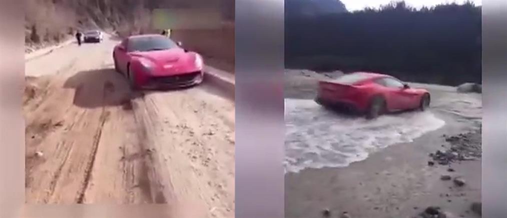 Καταστρέφει πολυτελή αυτοκίνητα για να μην βαριέται! (βίντεο)