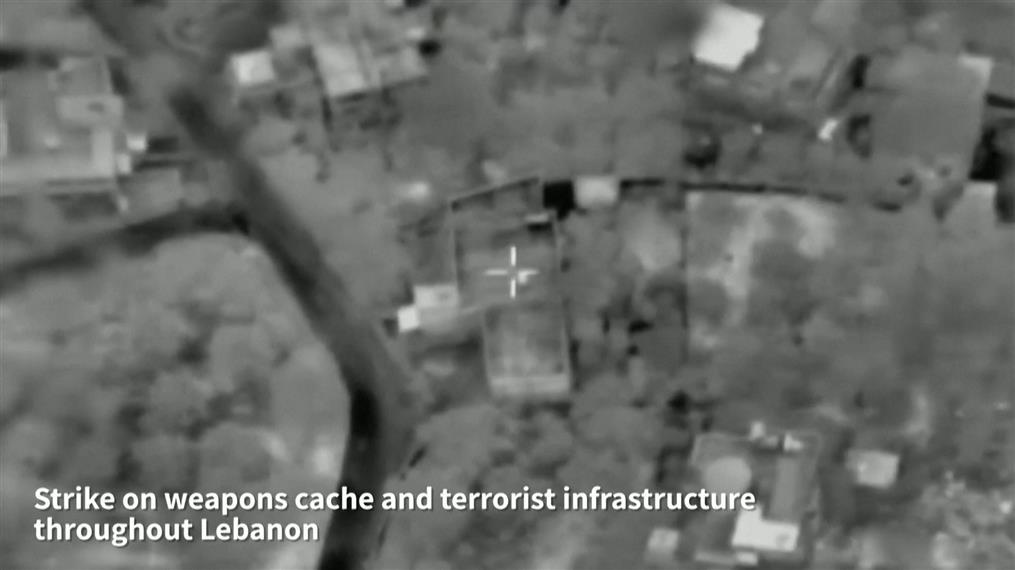 Λίβανος: Αεροπορική επιδρομή του Ισραήλ σε θέσεις της Χεζμπολάχ