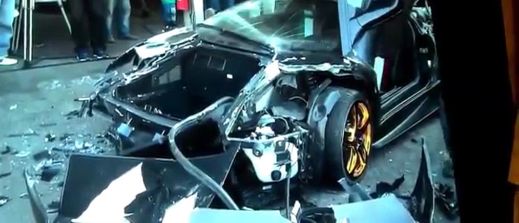 Οι αρχές της Ταϊβάν κατέστρεψαν Lamborghini για παραδειγματισμό! (βίντεο)
