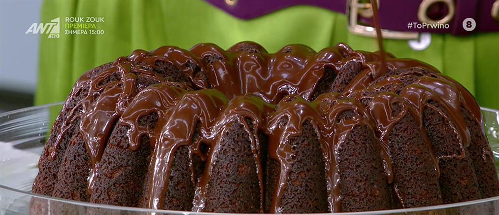 Κέικ σοκολάτας χωρίς γλουτένη από την Αργυρώ Μπαρμπαρίγου