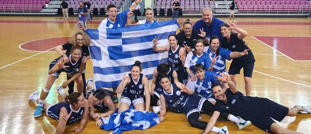 Παγκόσμιο Πρωτάθλημα Κωφών - Μπάσκετ γυναικών: χάλκινο μετάλλιο στην Ελλάδα