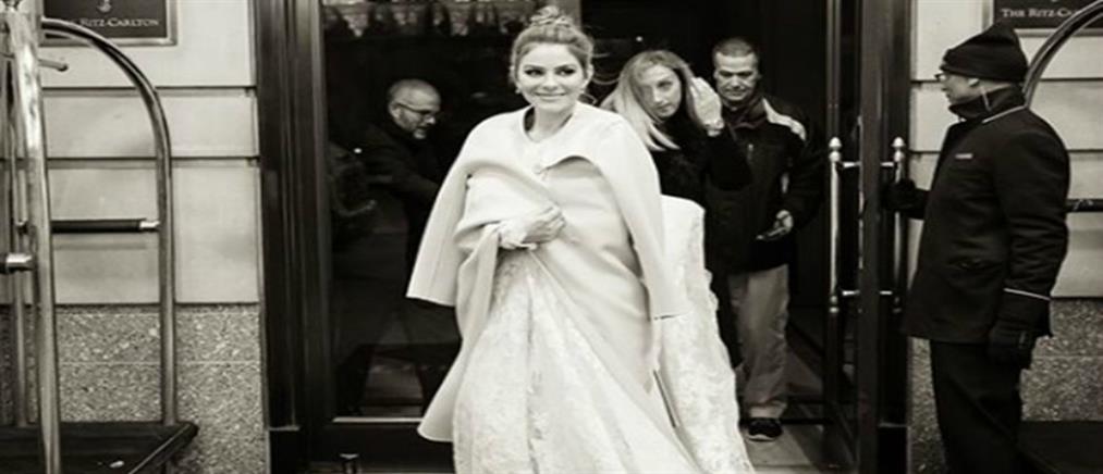 Mαρία Μενούνος: αδημοσίευτες φωτογραφίες από την ημέρα του γάμου της