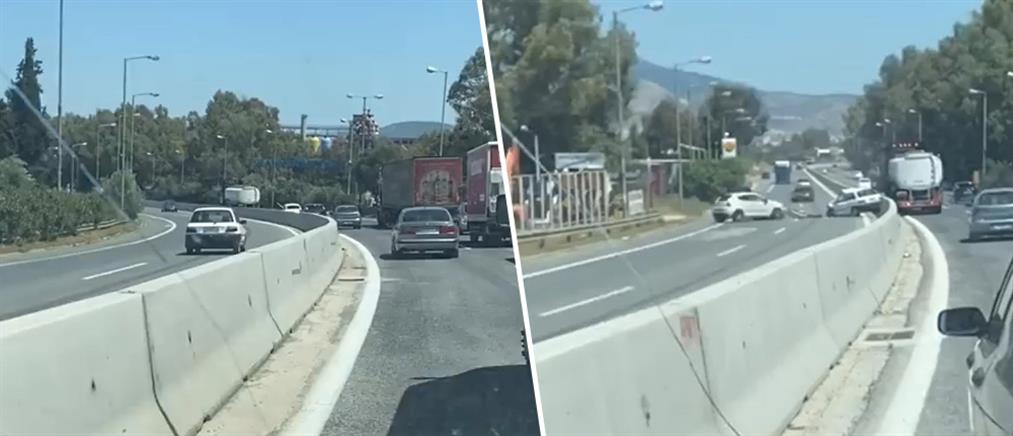 Βίντεο-ντοκουμέντο: Οδηγός στο αντίθετο ρεύμα προκάλεσε σοβαρό τροχαίο