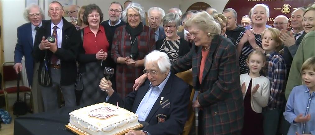 Ο γηραιότερος Βρετανός Ολυμπιονίκης έγινε 100 χρονών (βίντεο)
