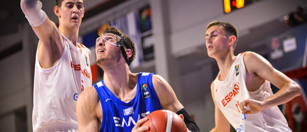 EuroBasket U18: Ήττα για την Ελλάδα από την Ισπανία