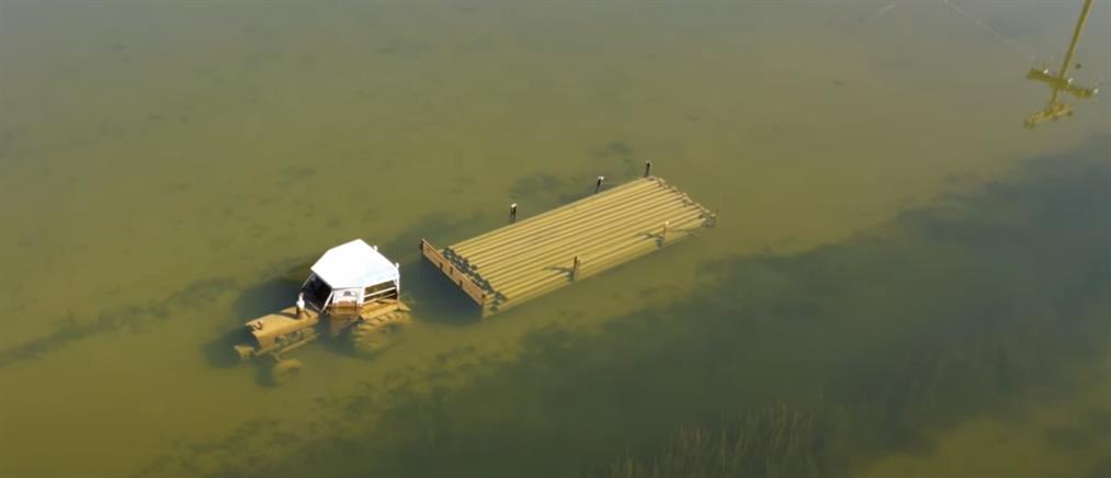 Κακοκαιρία “Daniel”: Συγκλονίζουν οι εικόνες από drone πάνω από τις πλημμυρισμένες εκτάσεις (βίντεο)