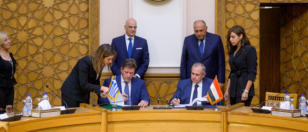 Υπεγράφη νέα συμφωνία Ελλάδας - Αιγύπτου (εικόνες)