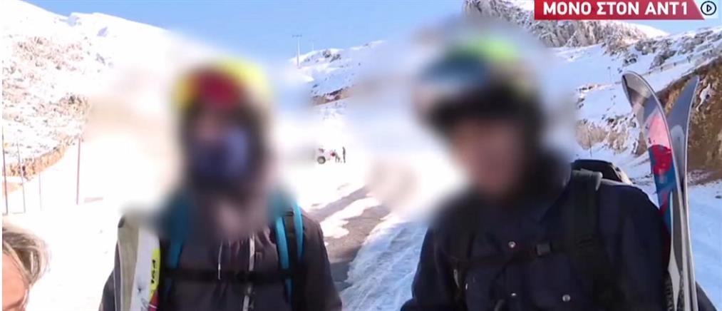 Παρνασσός: Επικίνδυνο σπορ το σκι εκτός χιονοδρομικού (βίντεο)