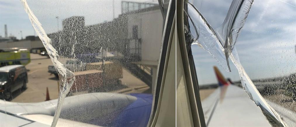Πτήση-θρίλερ: έσπασε τζάμι στην καμπίνα αεροσκάφους (εικόνες)
