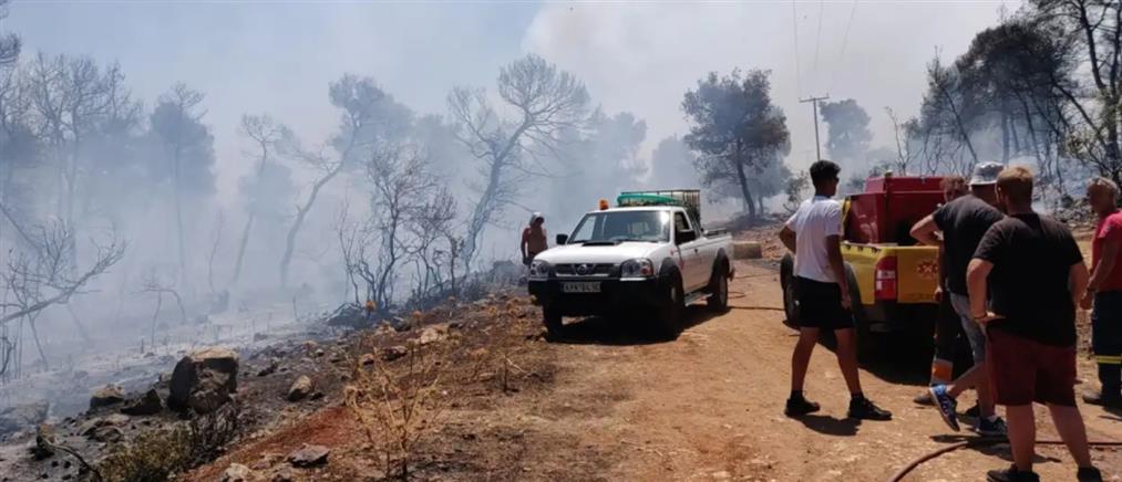 Φωτιές: 112 στον Τρίλοφο - Μάχη με εστίες σε Δράμα και Σοφικό (βίντεο)