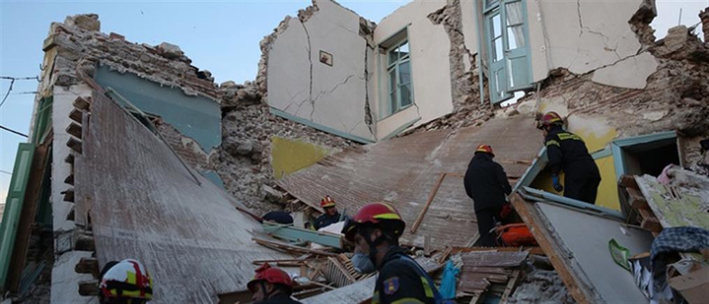Η Λέσβος μετρά τις πληγές της μετά τον φονικό σεισμό (βίντεο)