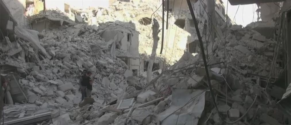 Στο έλεος των βομβαρδισμών το Χαλέπι