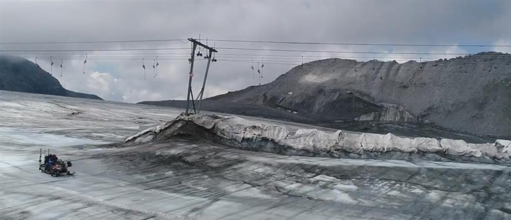 Ο “Εωσφόρος” λιώνει και τους παγετώνες στις Άλπεις (βίντεο)