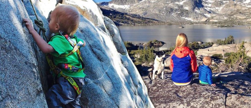 Παιδί-θαύμα: 2χρονος κατακτά τα βουνά της Καλιφόρνια
