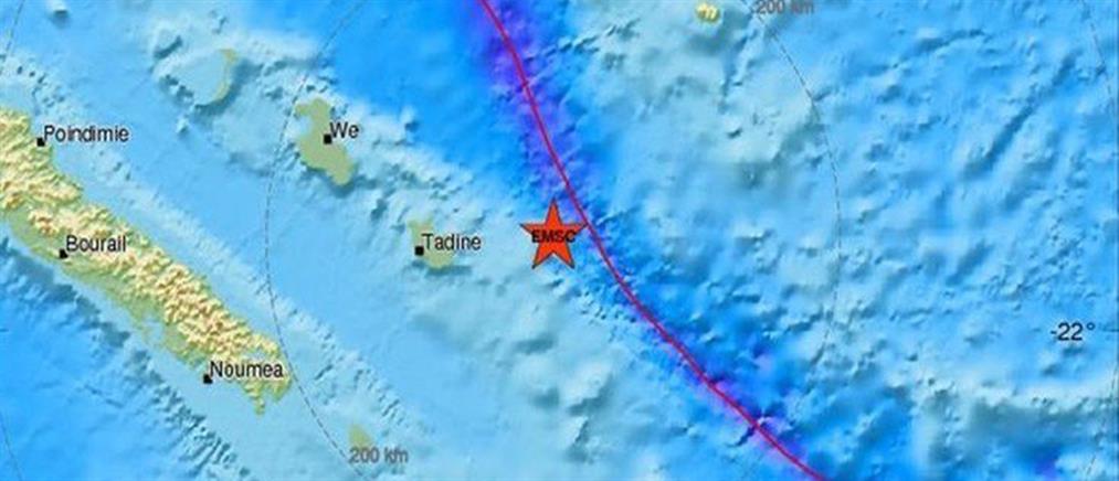 Ισχυρός σεισμός στη Νέα Καληδονία