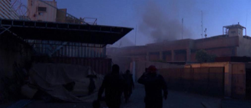 Ιράκ: Η πρεσβεία της Σουηδίας πυρπολήθηκε από διαδηλωτές (εικόνες)