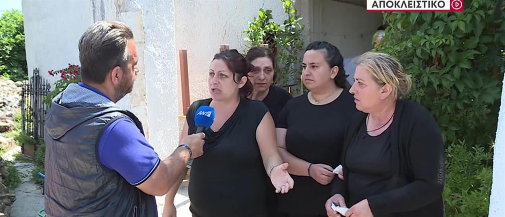 Φονικό στην Κρήτη: Συγκλονίζουν η χήρα και η μητέρα του θύματος (βίντεο)