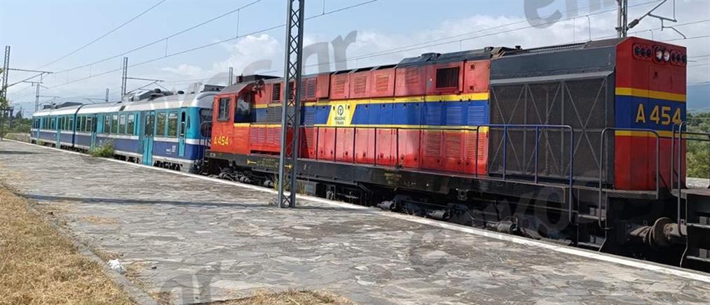 Λεπτοκαρυά: Τρένο ακινητοποιήθηκε στις ράγες λόγω μηχανικής βλάβης